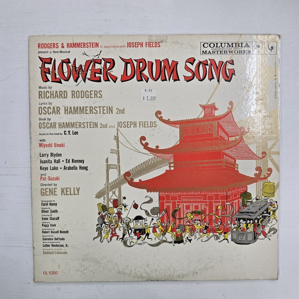 Richard Rodgers; Oscar Hammerstein 2nd - Flower Drum Song VG+/G